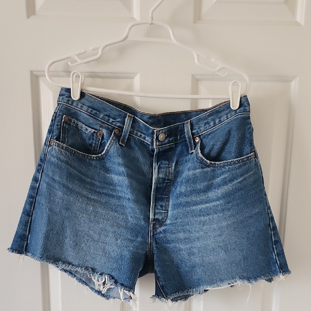 Levi's Classic Blue Jean Shorts